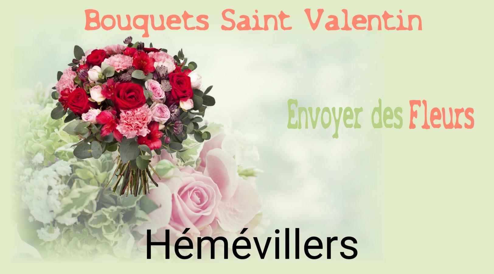 Roses de Saint-Valentin livrées à Hémévillers